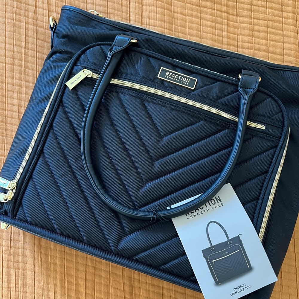 Kenneth Cole Reaction Quilted Tote Bag